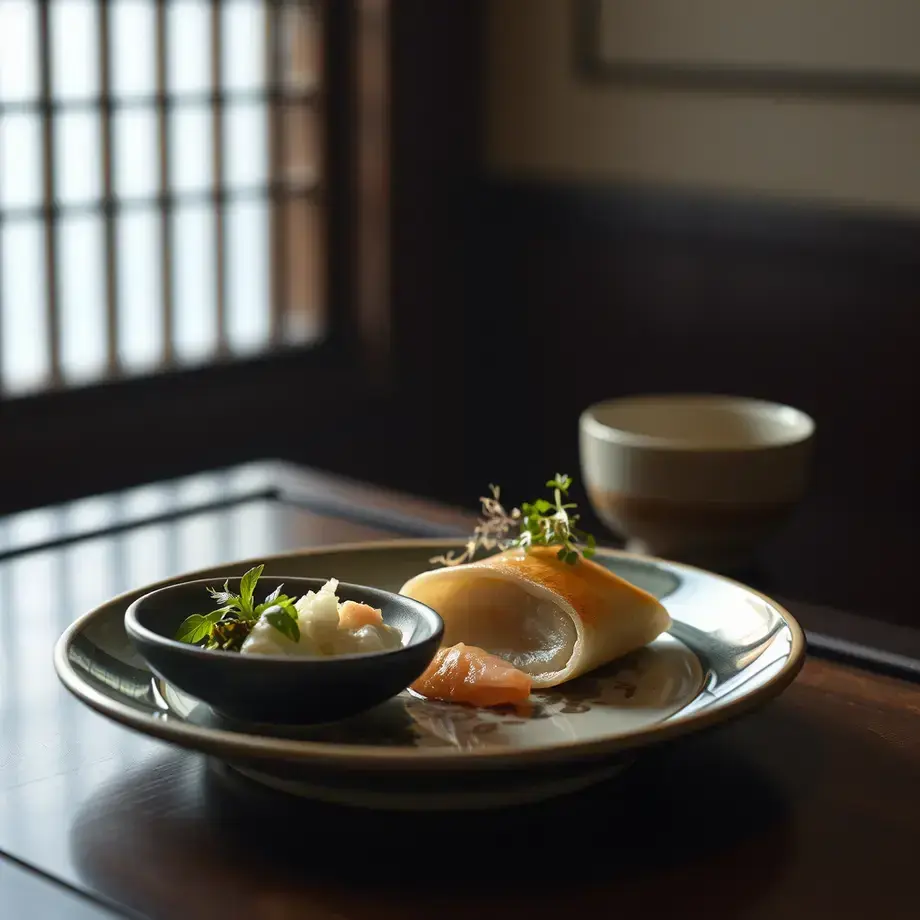 メトリマー料理スタジオの一皿